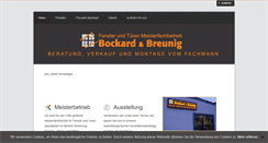 Desktop Screenshot of bockard-breunig.de